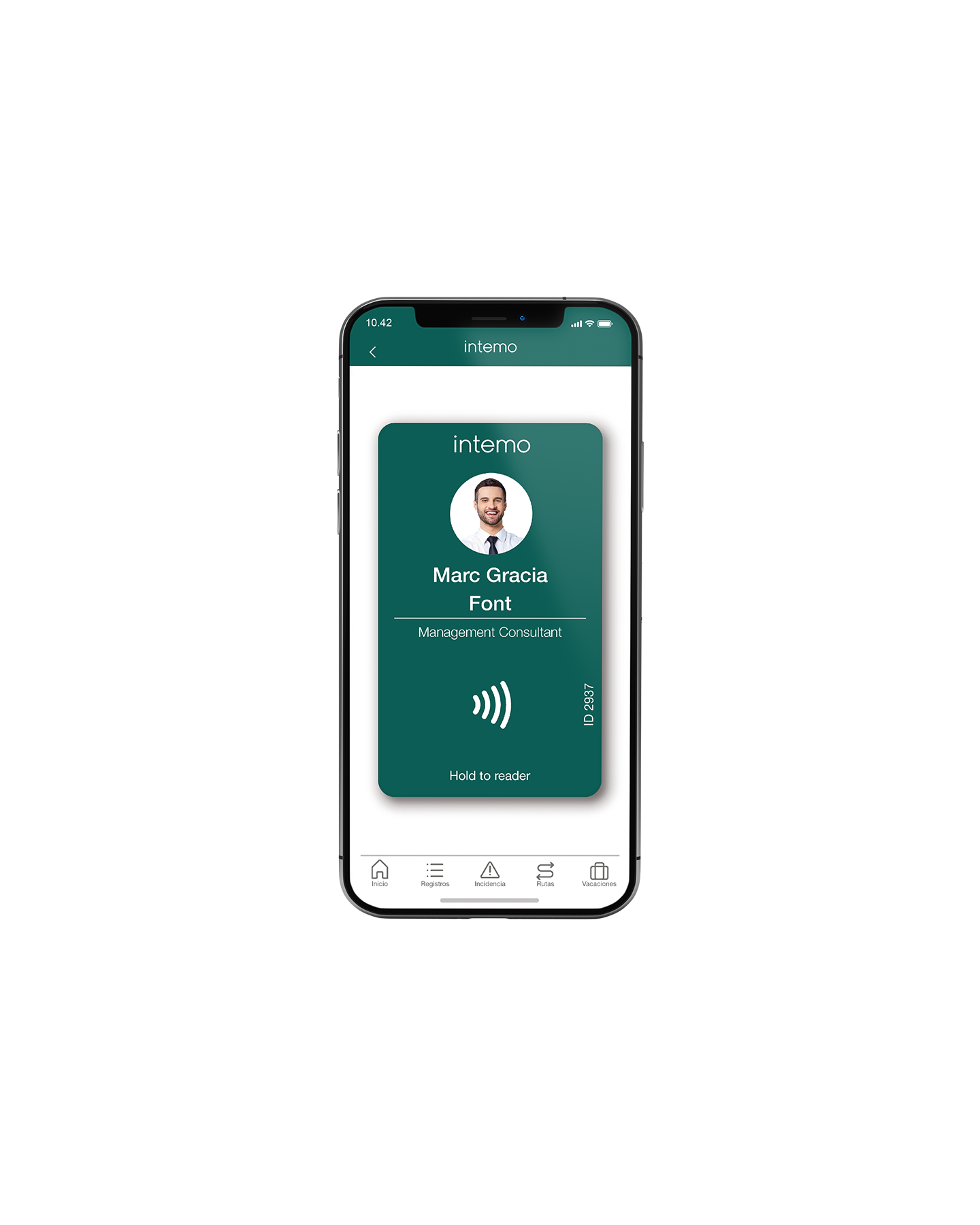 Intemobile app phone